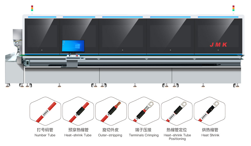 日精智能 JM-700高壓線(xiàn)束自動(dòng)化生產(chǎn)線(xiàn)
